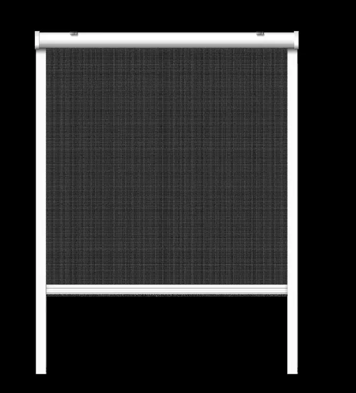 Insektenschutzrollo für Fenster, Farbe weiß, 130 x 160 cm Rabatt